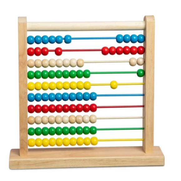 Learning Bundle -Melissa & Doug Abacus & Addition/Subtraction Flash Cards - Picture 3 of 8